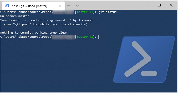 Screenshot of creating the new branch in Visual Studio